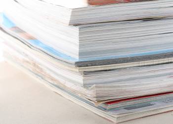 stack of magazines stack of magazines